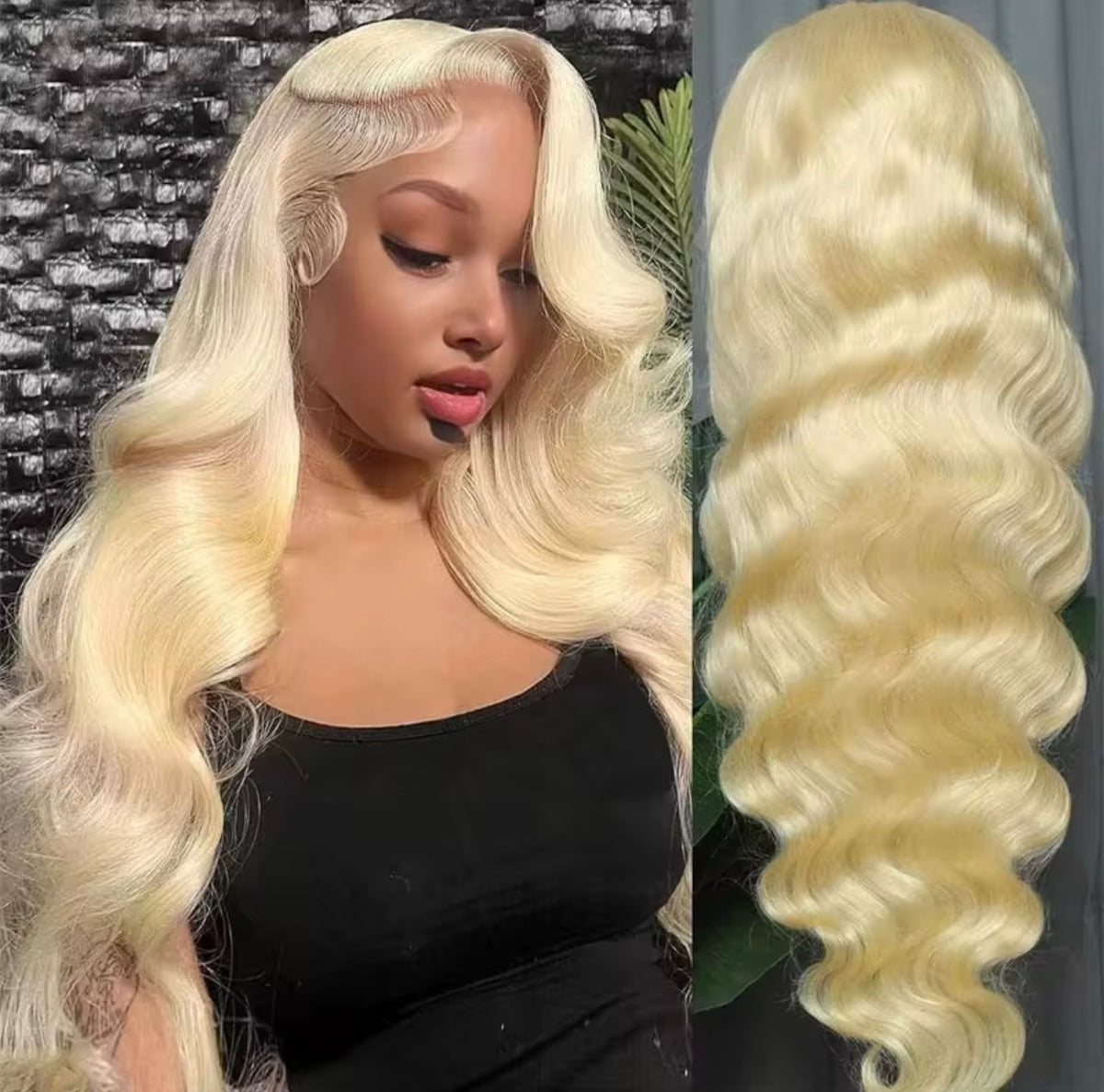 Luxury Platinum blonde 13x6 HD lace wig